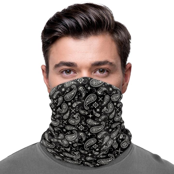 Produktbild Maskworld Schlauchschal Bandana schwarz