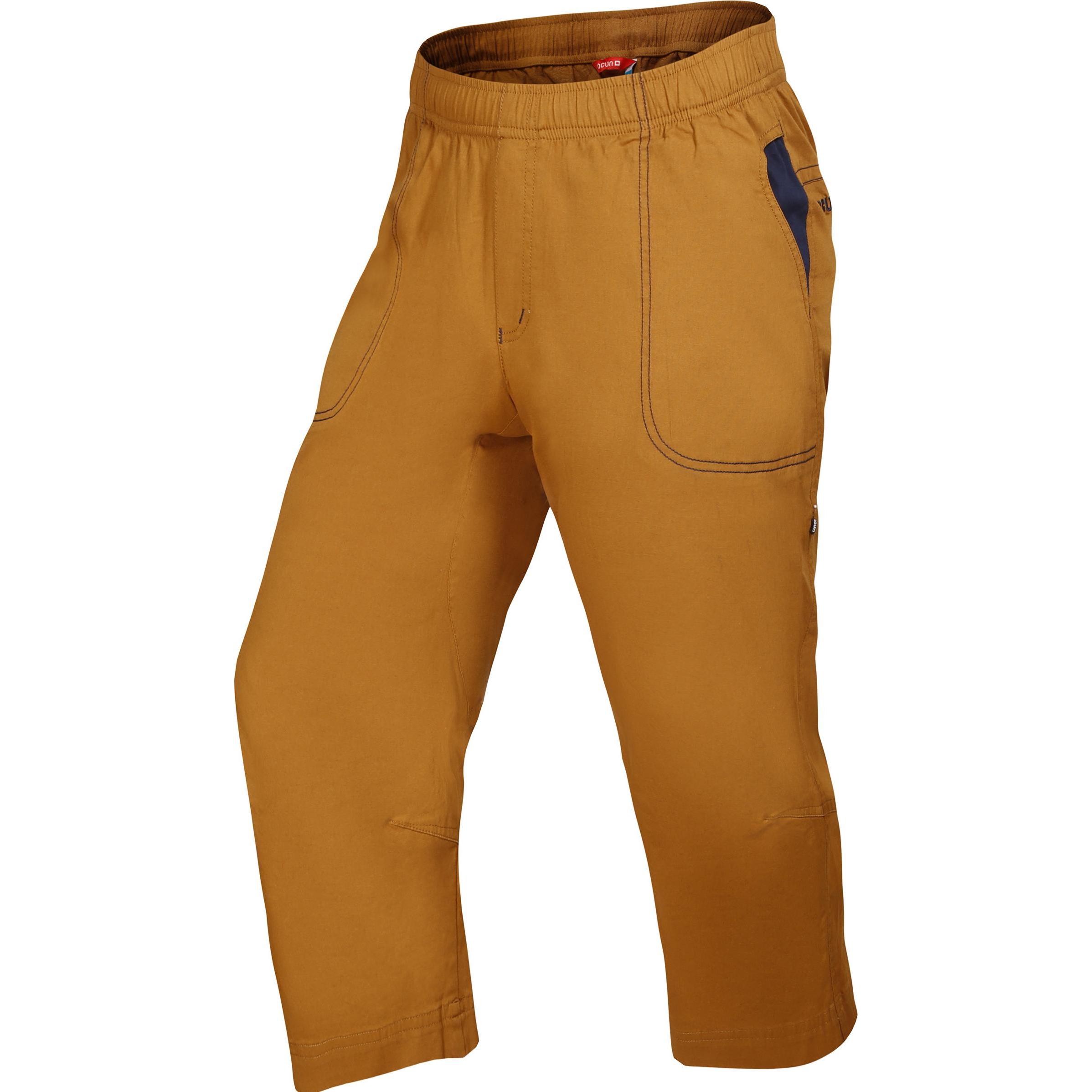 Ocun, Herren, Outdoorhose, Jaws 3/4 pants (L), Braun, L