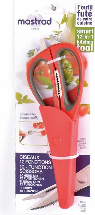 Actual product image Mastrad Multifunktionsschere mit Magnethalter (7.50 cm)