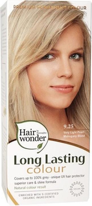 Hairwonder Long Lasting Colour 9.25 Very Light Pearl Mahogany Blond (9.25 Very Light Pearl Mahogany Blond)