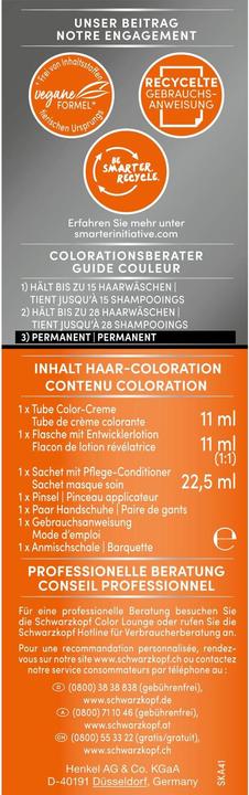 Produktbild Schwarzkopf Ansatzset Ansatz-Kaschierung (A4 Dunkelbraun)