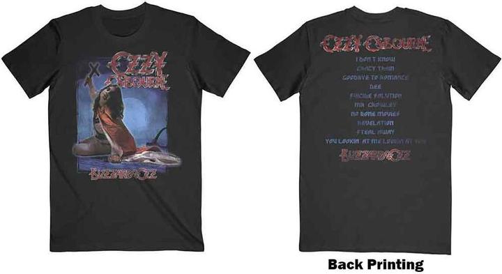 Actual product image Ozzy Osbourne Blizzard of Ozz Tracklist (M)