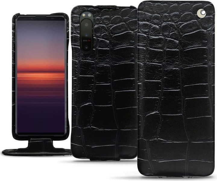 Actual product image Noreve Leather cover vertical (Sony Xperia 5 II)
