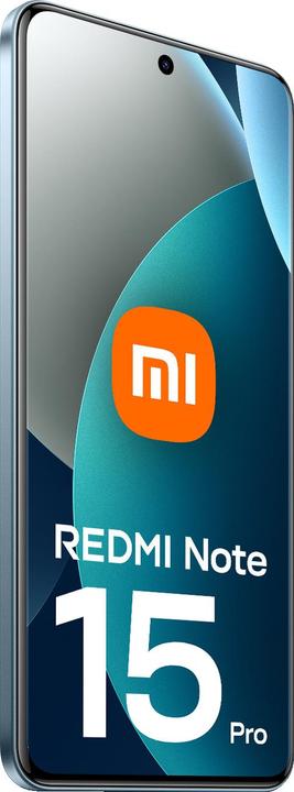 Produktbild Xiaomi REDMI Note 15 Pro (512 GB, Blau, Gletscherblau, 6.77", Dual SIM, 4G)
