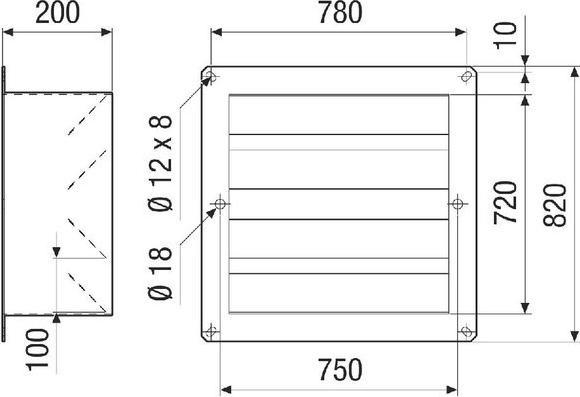 Actual product image Maico Closing flap