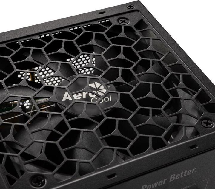 Actual product image AeroCool Aero Bronze 700W 80 PLUS Bronze Power Supply - 700 Watt (700 W)