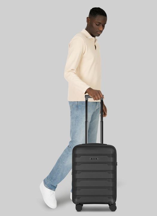 Actual product image D&N South Dakota 4 Rollen Kabinentrolley S 56 cm mit Dehnfalte (40 l)