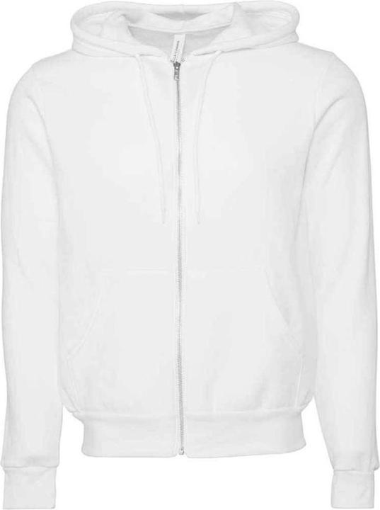 Produktbild Bella Canvas Hoodie mit durchgehendem Reissverschluss (S)
