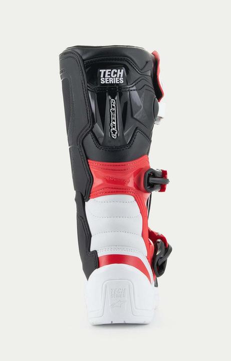 Actual product image Alpinestars Boots Tech 3s Yth Wht/Red 5/ (Girls, 38)