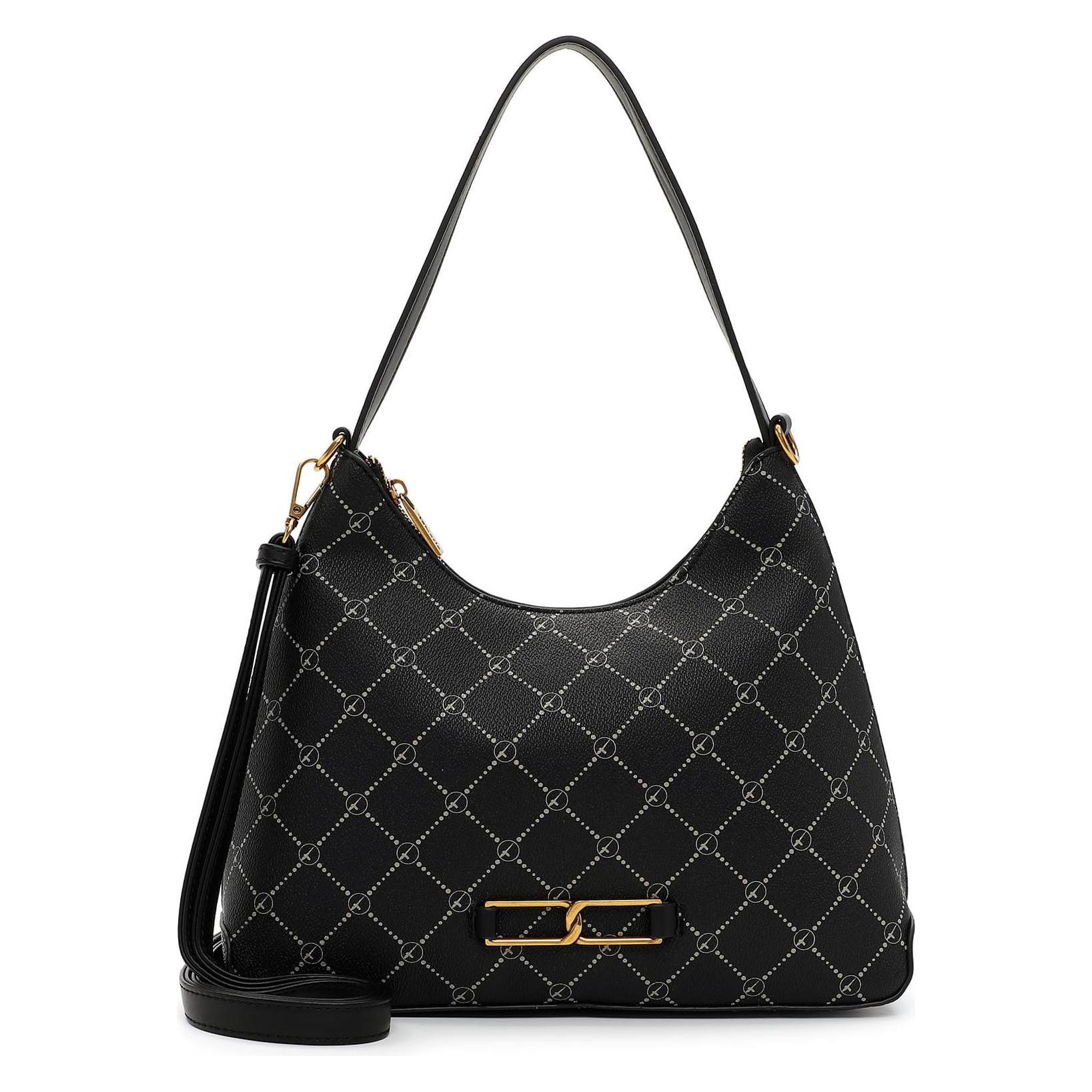 Tamaris, Damen, Handtasche, Beutel Tas Anastasia Chain, Schwarz