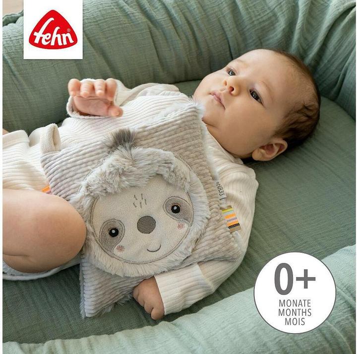 Produktbild Fehn Kirschkernkissen Faultier Grau/Beige, Plüschtierart