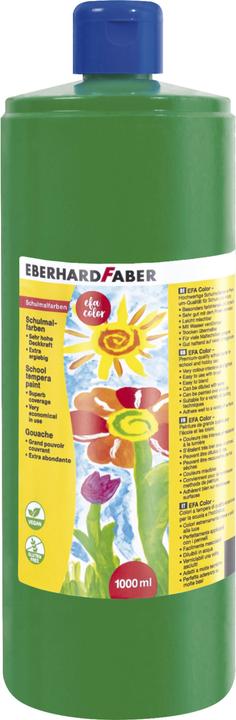 Produktbild EberhardFaber Temperafarben Efacolor, 1000 ml, Permanentgrün (1000 ml)