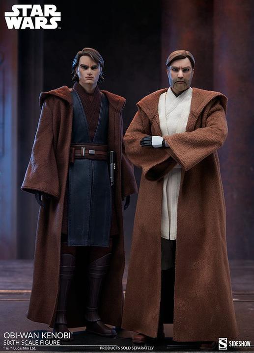 Immagine prodotto Sideshow Star Wars The Clone Wars Action Figure 1/6 Obi-Wan Kenobi