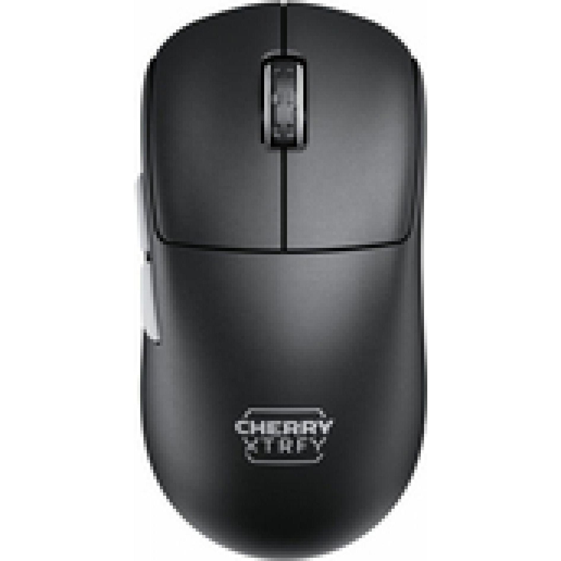 CHERRY xtrfy M68 Pro Wireless, Black (Kabellos), Maus, Schwarz