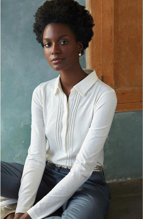 Produktbild Anne Weyburn Langärmeliges Poloshirt (44, 46)
