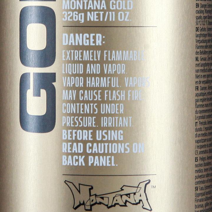 Immagine prodotto Montana Cans Oro (Rosso shock, 0.40 l)