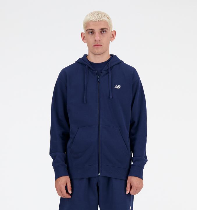Produktbild New Balance Stacked Logo French Terry FZ Hoodie (XXL)
