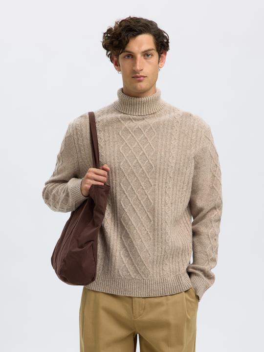 Actual product image Selected Homme Wollmix Rollkragenpullover (L)