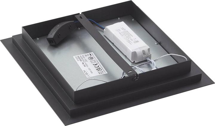 Image du produit Lucande Plafonnier LED Leicy RGBW noir 34cm (890 lm)