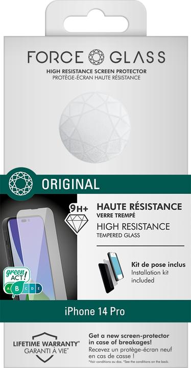 Produktbild Bigben Connected Displayschutz aus Glas (1 Stück, Apple iPhone 14 Pro)