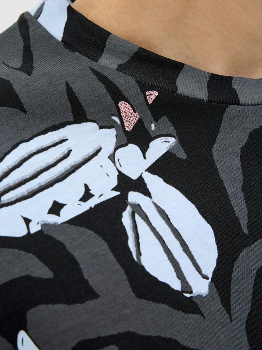 Actual product image Jack & Jones All Over Print Rundhalsausschnitt T-shirt T-shirt (L)