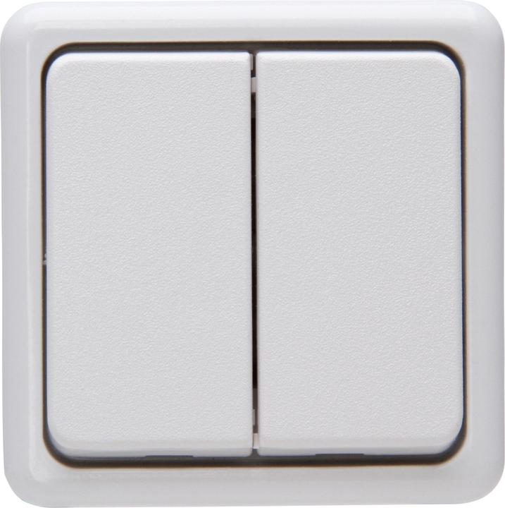Actual product image Kopp STANDARD - Series switch, colour: arctic white