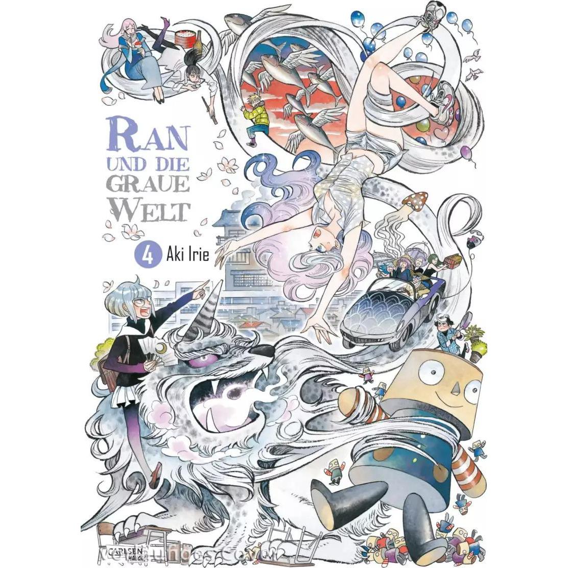 Thumbnail - Ran und die graue Welt 4, Belletristik von Aki Irie, Antje Bockel