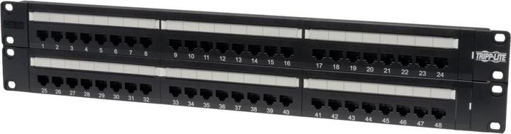 Produktbild Eaton 48-Port 2U Rack-Mount Cat5e 110 Patch Panel 568B RJ45 Ethernet TAA