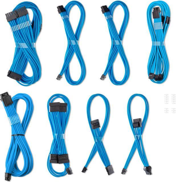 CableMod C-Series Pro ModMesh Sleeved 12V-2x6 12VHPWR Dual StealthSense Cable Kit for Corsair RMi, R