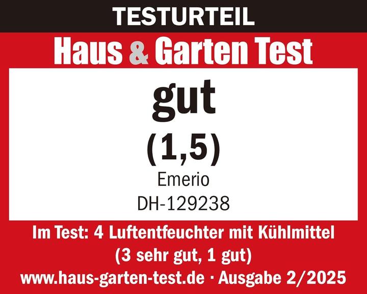 Produktbild Emerio Luftentfeuchter (60 m², 30 l/24h)