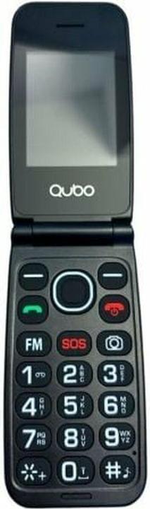 Actual product image Qubo Mobiltelefon für ältere Erwachsene NEONWBK 4G Schwarz (2.40")