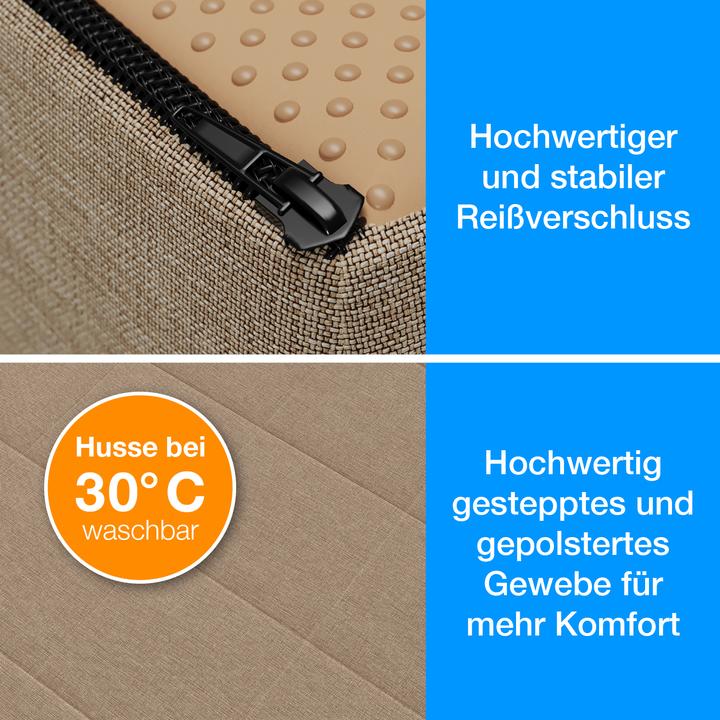 Image du produit Bestschlaf Housse pour matelas pliable (160 x 45 x 65 cm)
