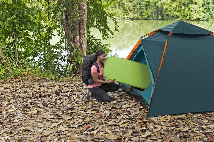 Actual product image Bestway TerrainLite Self-Inflating Regular Mummy Sleeping Air Pad