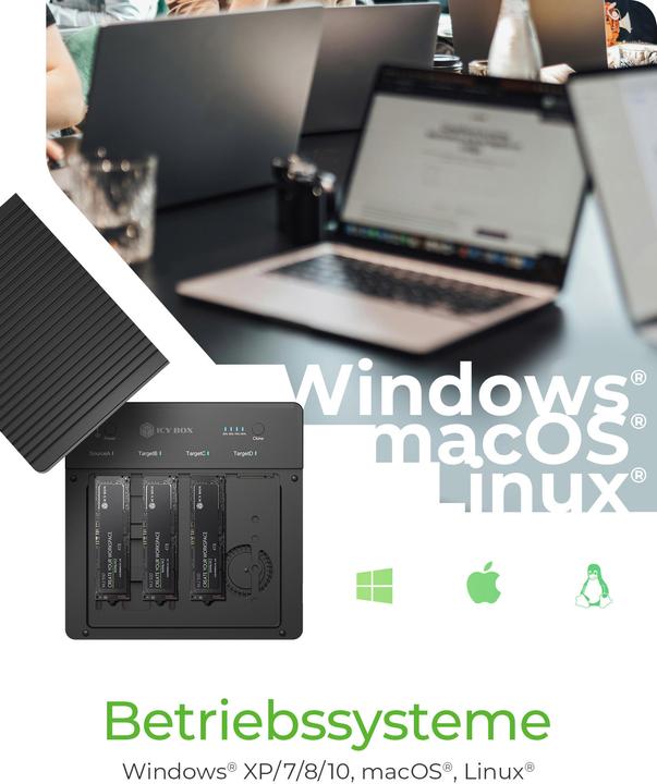 Productafbeelding Icy Box IB-4013MCL-C4