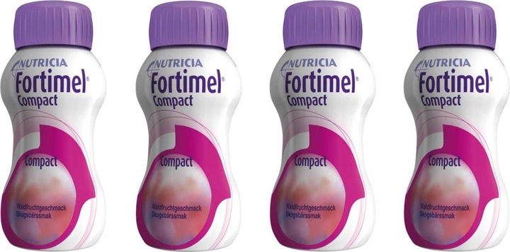 Actual product image Fortimel Compact Protein Forest Fruit (Forest fruit, 4 x)