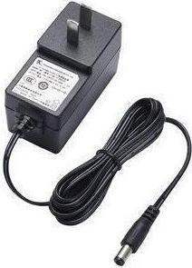 Actual product image Moxa PWR-12050-CN-S2 - Unlocking barrel plug, 12 VDC, 0.5 A, 100 to 240 VAC, CN plug, 0 to 40C operatin