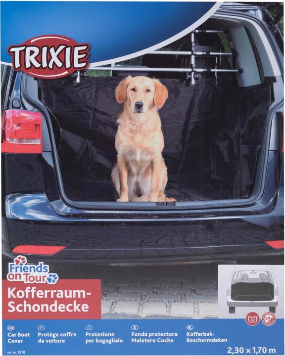 Immagine prodotto Trixie Capote del bagagliaio (Cane, Lavabile, Riflettori)