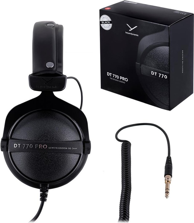 Produktbild Beyerdynamic DT 770 Pro Black Limited Edition (keine Geräuschunterdrückung, Kabelgebunden)