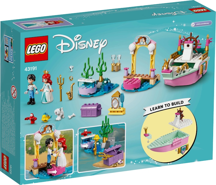 Produktbild LEGO Arielles Festtagsboot (43191, LEGO Disney)