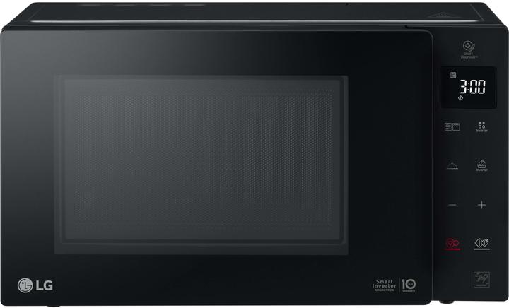 LG Mikrowelle mit Grill Schwarz, Mikrowellenleistung: 1150 (25 l)