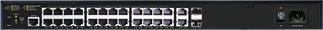 Actual product image Luxul AMS-2624P-E Network Switch Managed L3 Gigabit Ethernet (10/100/1000) Power over Ethernet (PoE) (24 Ports)