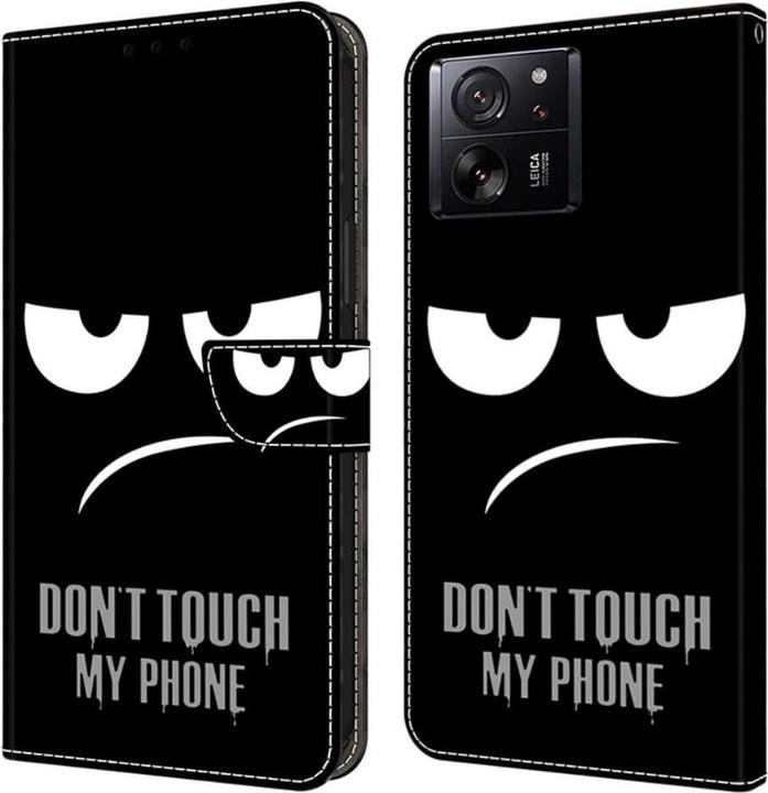 Produktbild Cover-Discount Xiaomi 13T / 13T Pro - Leder Etui Hülle Don't Touch (Xiaomi 13T Pro, Xiaomi 13T)