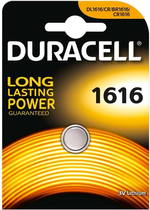 Actual product image Duracell Electronics (1 pcs., CR1616, 45 mAh)