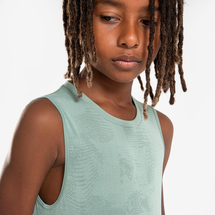Immagine prodotto Kiprun Lauf-Tanktop Kinder nahtlos - 900 Light grün (134)