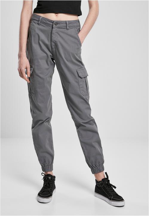 Actual product image Urban Classics Ladies High Waist Cargo Pants (31)