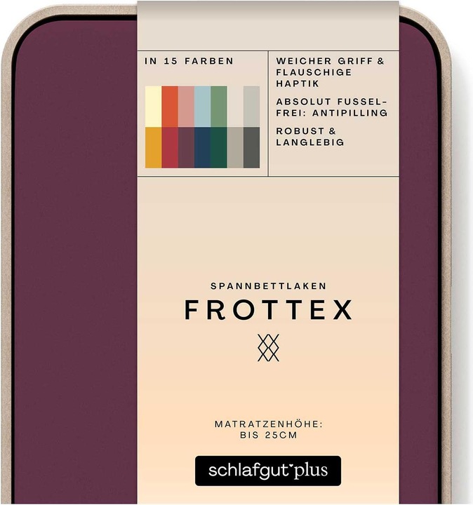 Actual product image schlafgut Frottex (90 x 190 - 100 x 220 cm)