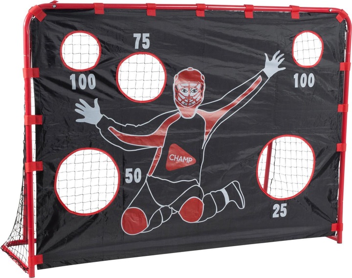 Produktbild Hudora Unihockeytor mit Torwand