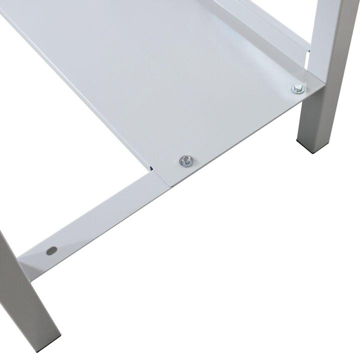 Actual product image ADB Workbench PROFI 2000 light grey 200.0 x 75.0 x 85.0 cm (200 cm, 75 cm)