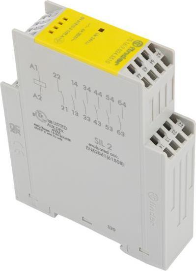 Actual product image Finder Force Guided Relay, 24V dc Coil Voltage, 6 Pole, 5NO/1NC