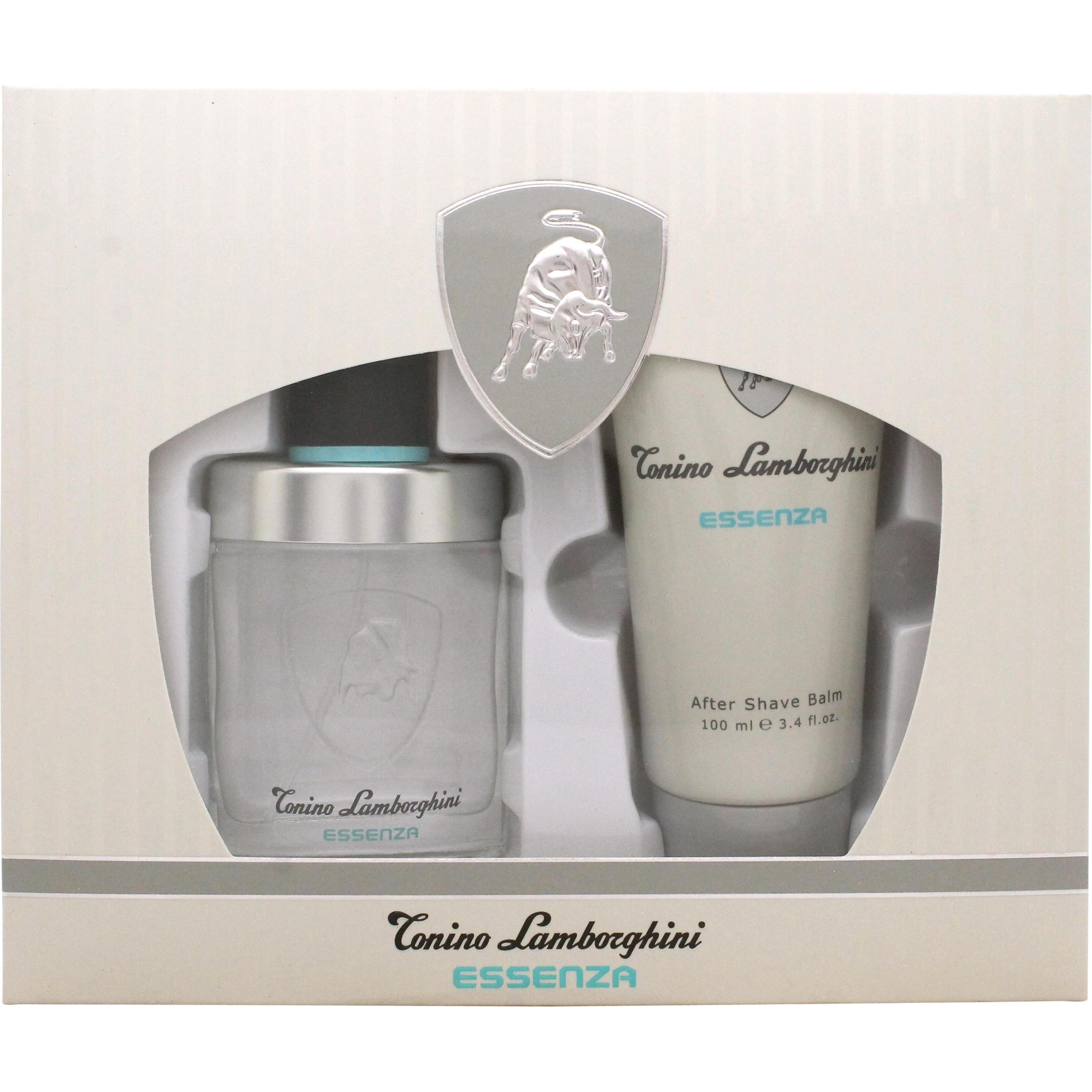 Tonino Lamborghini, Set regalo bellezza, Lamborghini Essenza Gift Set 40ml EDT + 100ml Aftershave Balm (Set di profumi)